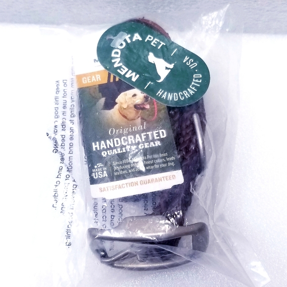 NWT, SEALED Mendota Double Braid Dog Collar - Picture 4 of 4